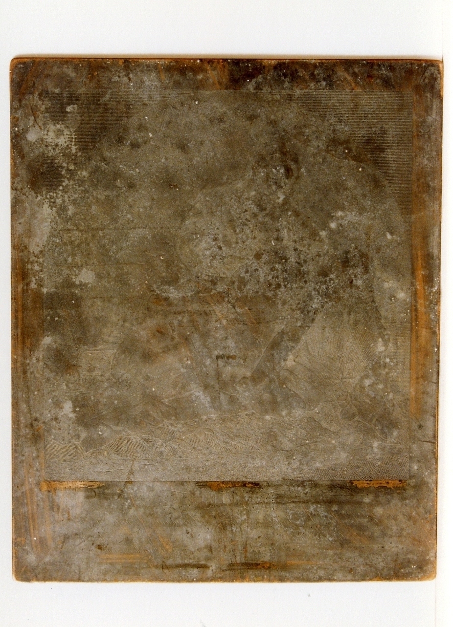 Pietà (matrice) di Guerra Camillo, Del Vecchio Beniamino (sec. XIX)