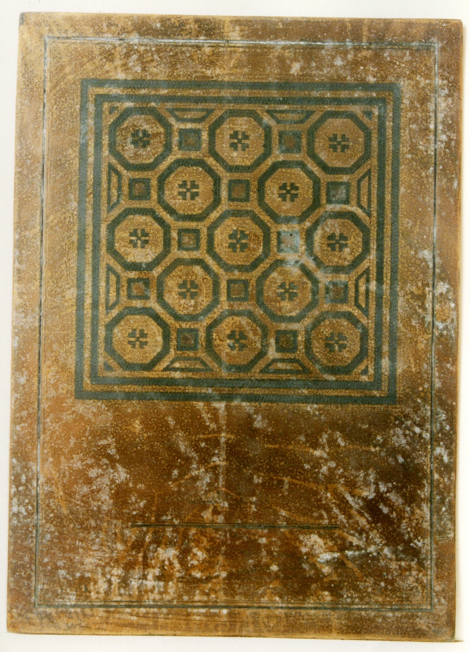 pavimento a mosaico di una casa pompeiana (matrice) di Lomanto Giuseppe, Geri Giuseppe (secc. XVIII/ XIX)