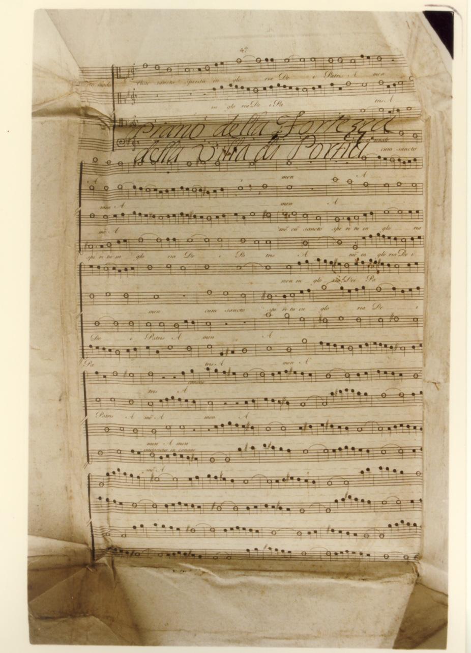 schema di allineamento di cavalleria (ordinanze di cavalleria) (stampa controfondata) di Geri Carlo (secc. XVIII/ XIX)