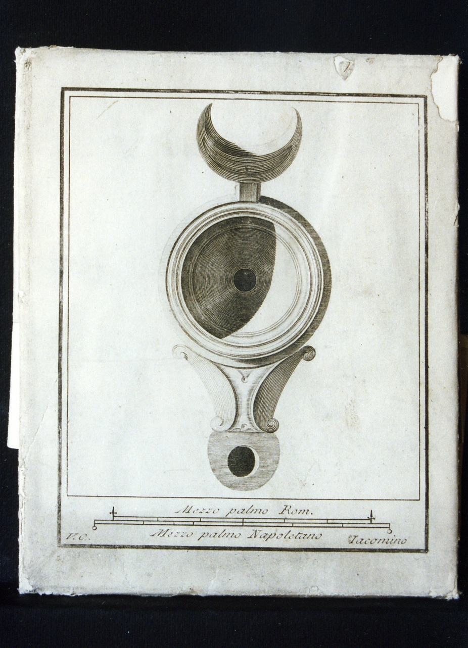 lucerna monolicne (stampa controfondata) di Iacomino Marcantonio, Campana Vincenzo (sec. XVIII)