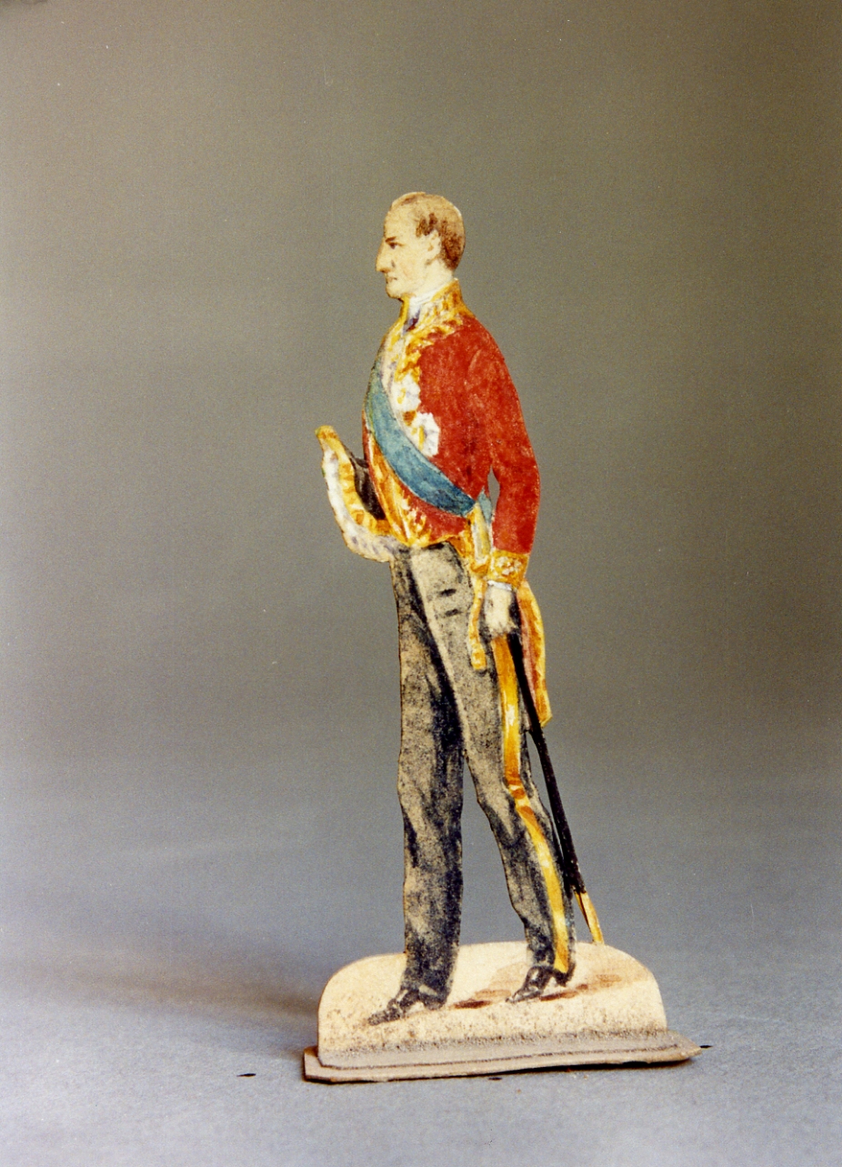 figura maschile (disegno) di Gin Emilio, Gin Emanuele (seconda metà sec. XIX)