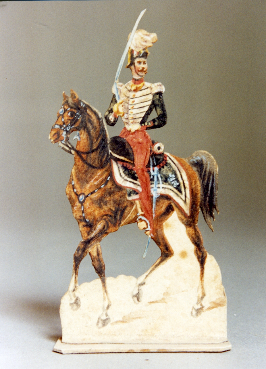 soldato (disegno, serie) di Gin Emilio, Gin Emanuele (seconda metà sec. XIX)