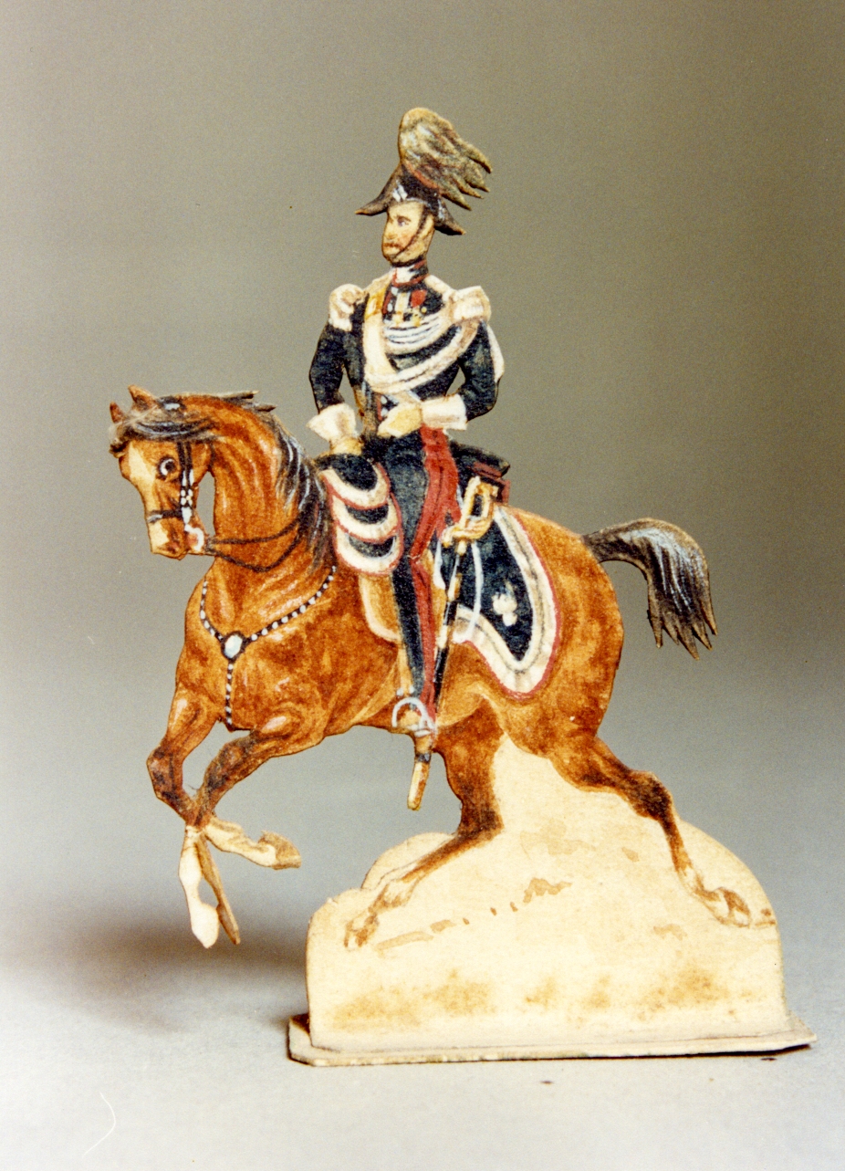 soldato (disegno, serie) di Gin Emilio, Gin Emanuele (seconda metà sec. XIX)