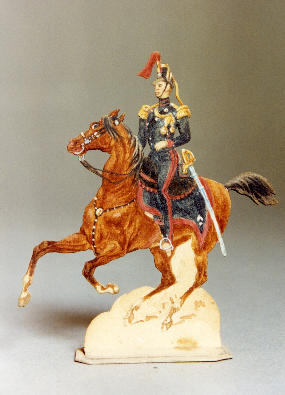 soldato (disegno) di Gin Emilio, Gin Emanuele (seconda metà sec. XIX)