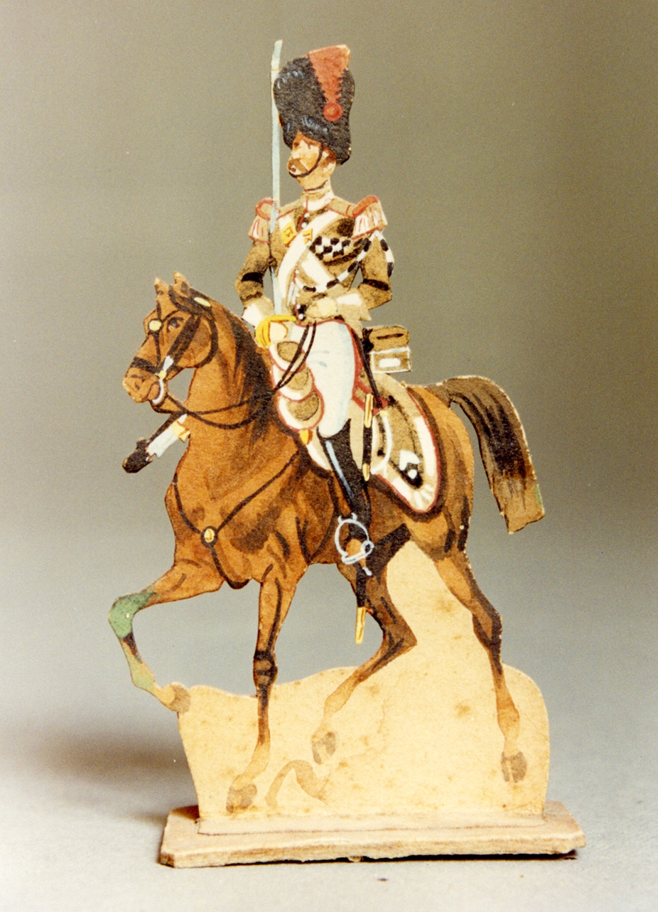 soldato (disegno) di Gin Emilio, Gin Emanuele (seconda metà sec. XIX)