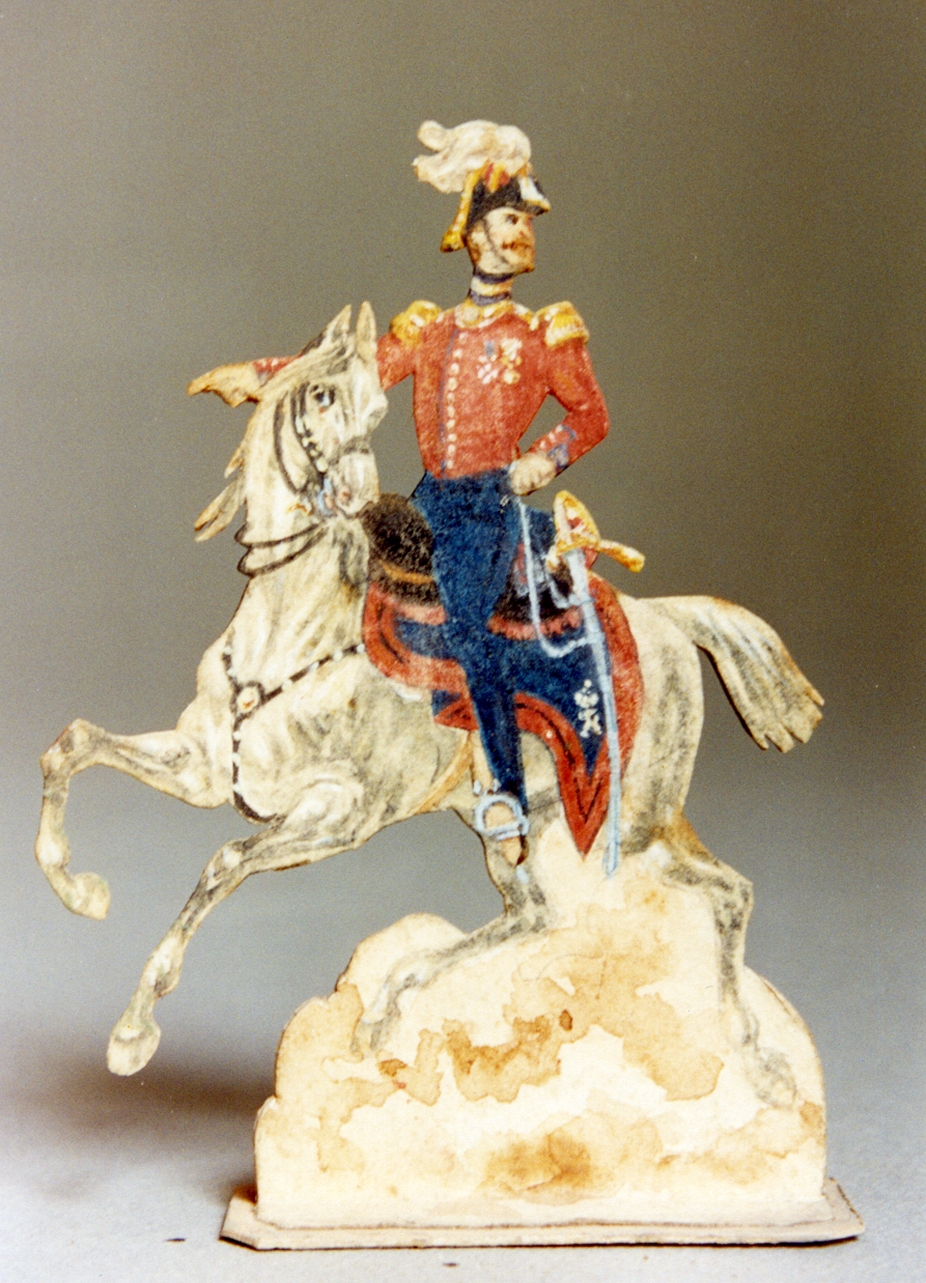 soldato (disegno) di Gin Emilio, Gin Emanuele (seconda metà sec. XIX)