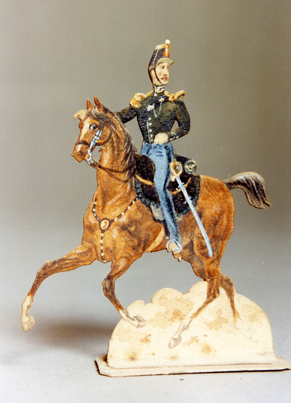 soldato (disegno) di Gin Emilio, Gin Emanuele (seconda metà sec. XIX)