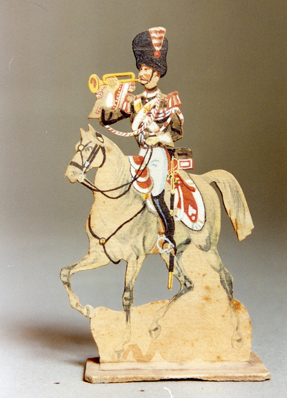 soldato (disegno) di Gin Emilio, Gin Emanuele (seconda metà sec. XIX)