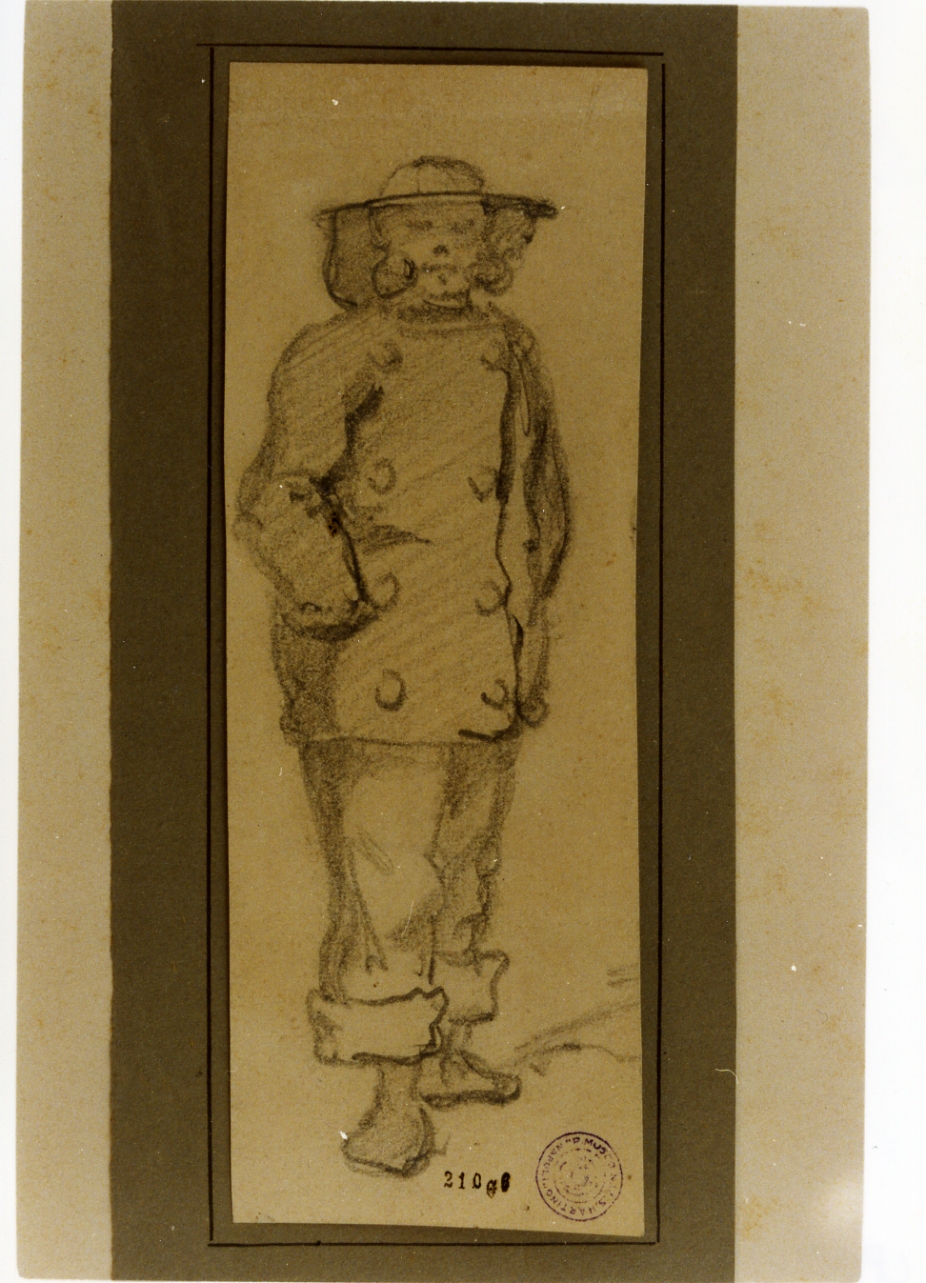 soldato (disegno) - ambito danese (sec. XIX)