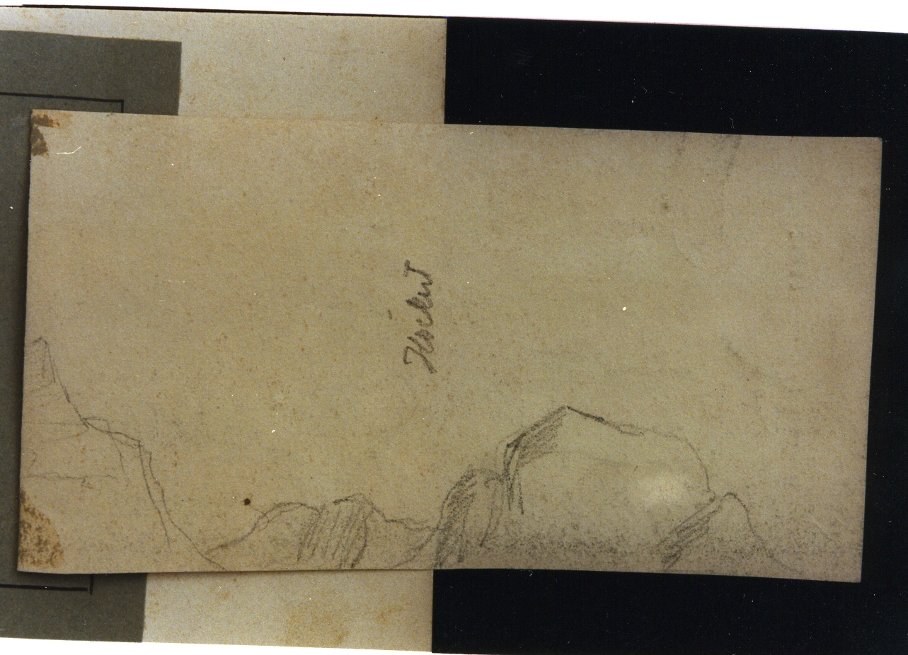 studio di paesaggio (disegno) - ambito danese (sec. XIX)