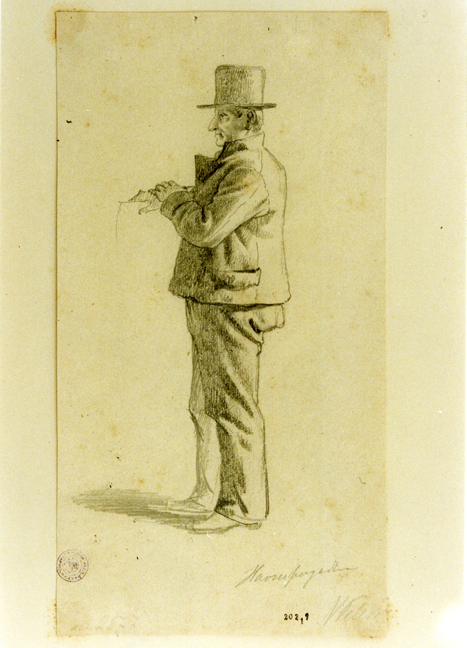 capitano di porto (disegno) di Raadsig Johan Peter (sec. XIX)