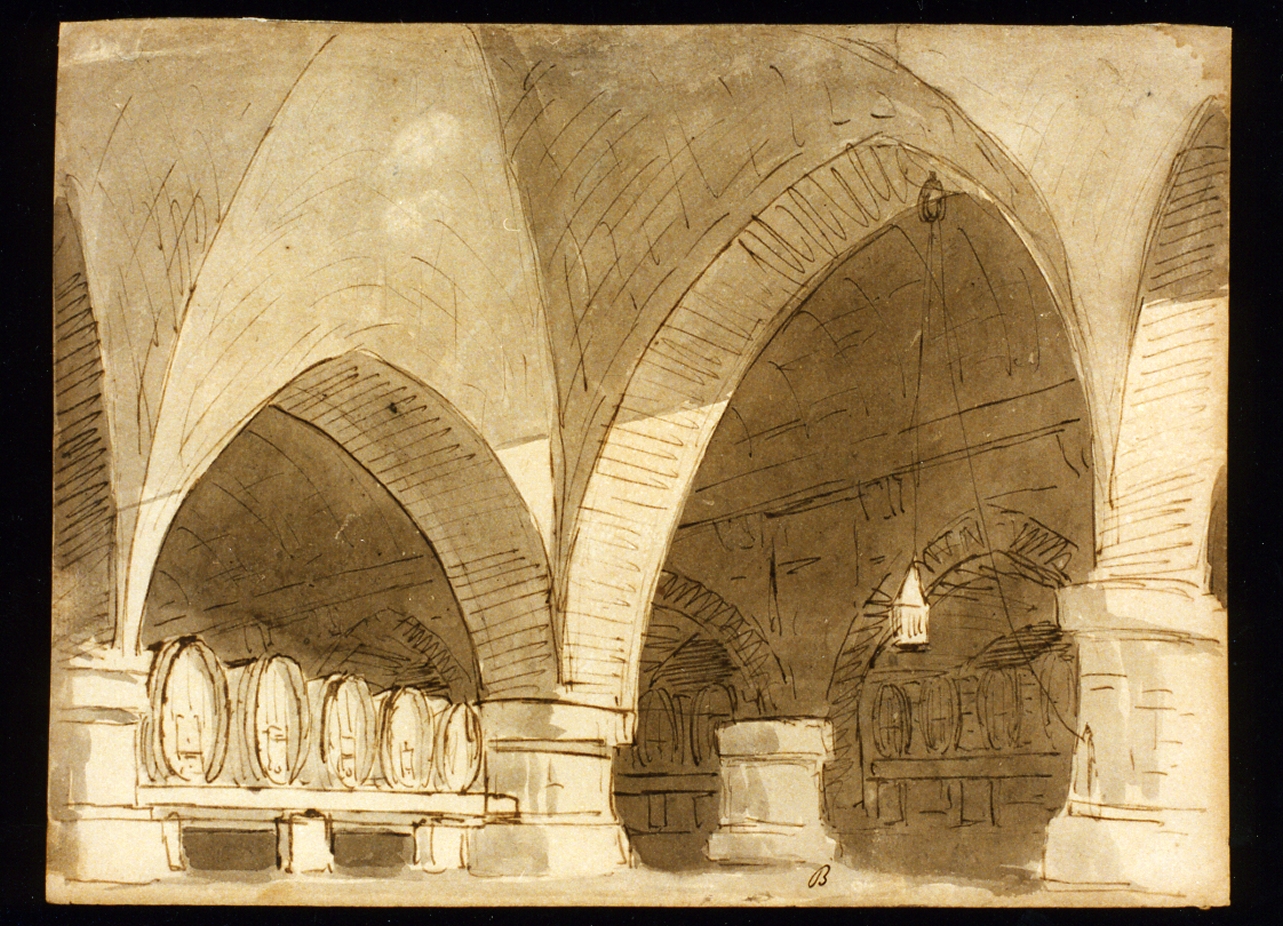 studio di scenografia teatrale (disegno) di Niccolini Antonio (scuola) (prima metà sec. XIX)