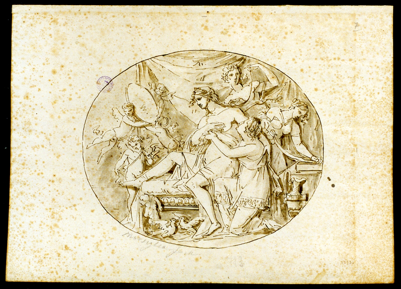 la toiletta di Venere (disegno) di Marsigli Filippo (sec. XIX)