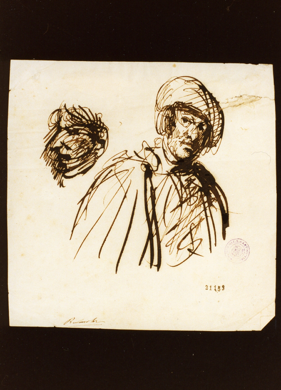 studio di figura (disegno) di Von Rumohr Carl Friedrich Ludwig Felix (sec. XIX)