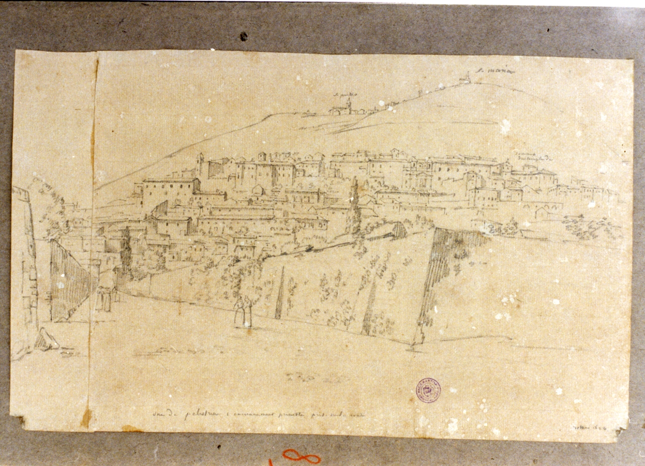 veduta (disegno) di Vervloet Frans (sec. XIX)