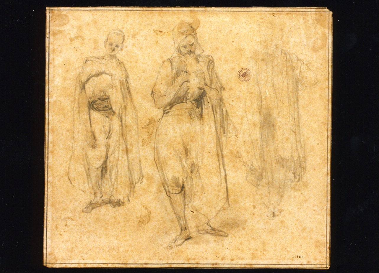 studio di figure orientali (disegno) di Franque Joseph (inizio sec. XIX)