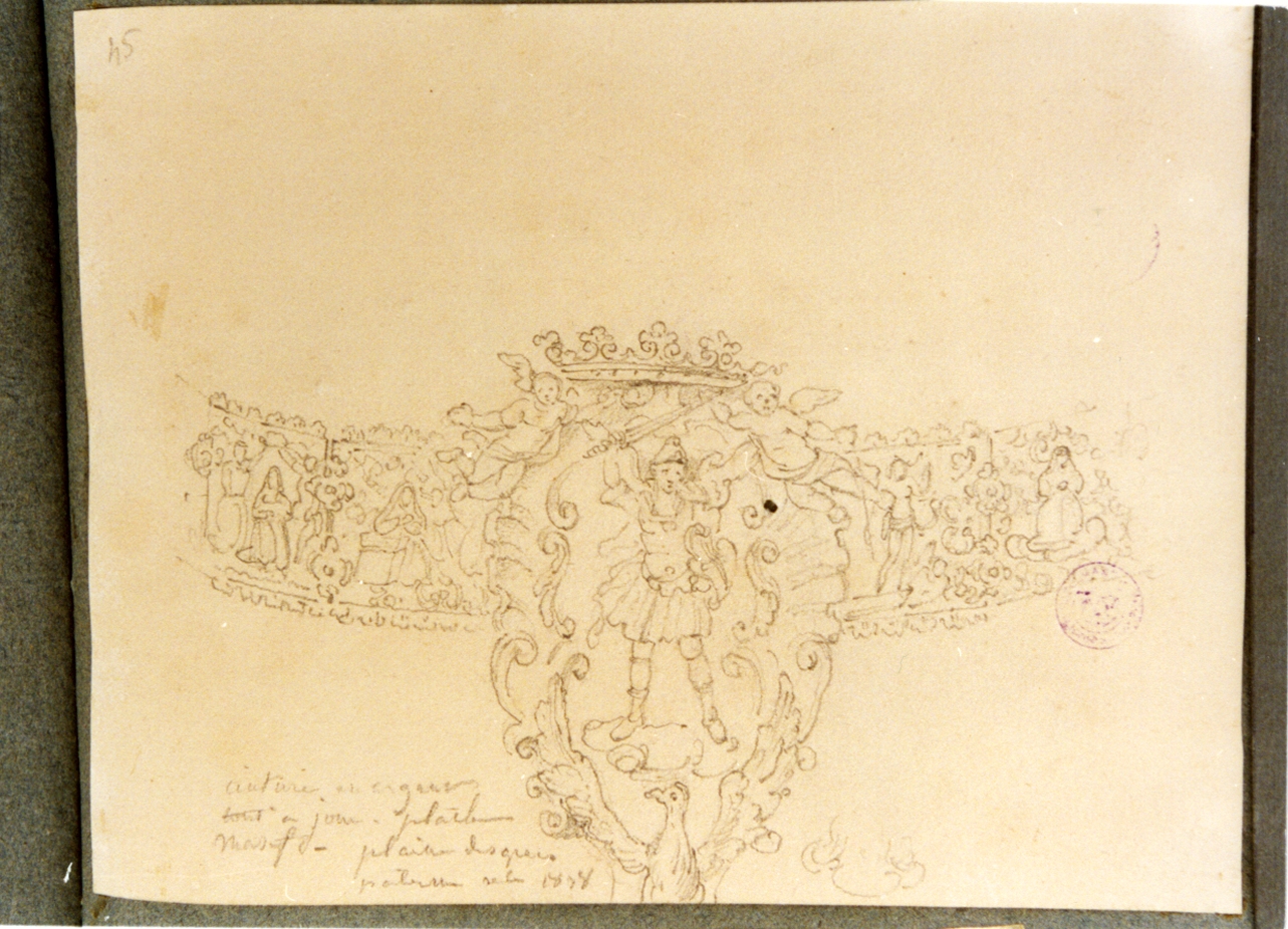 cintura (disegno) di Vervloet Frans (sec. XIX)