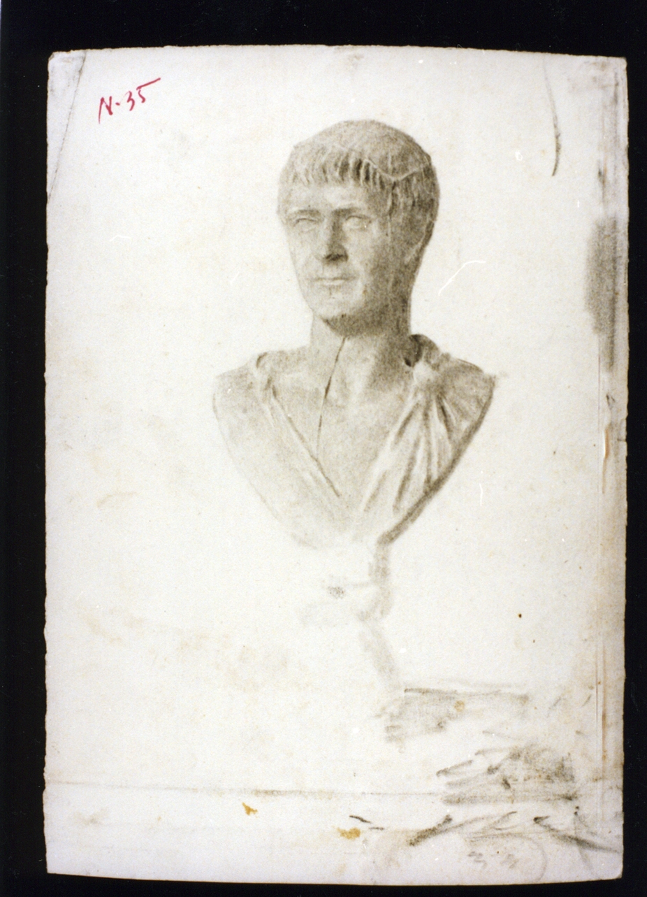 busto (disegno) di Vetri Paolo (sec. XIX)