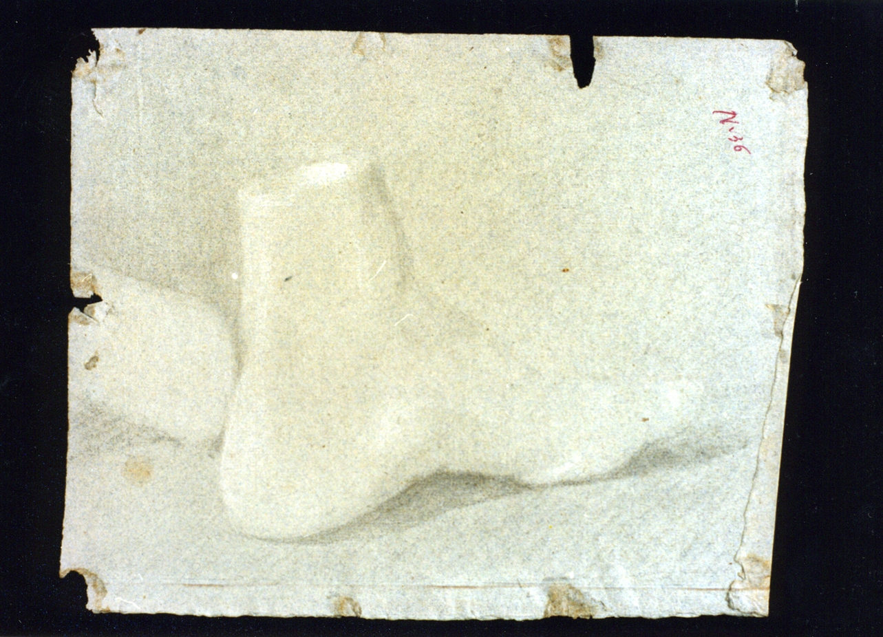 piede (disegno) di Vetri Paolo (sec. XIX)