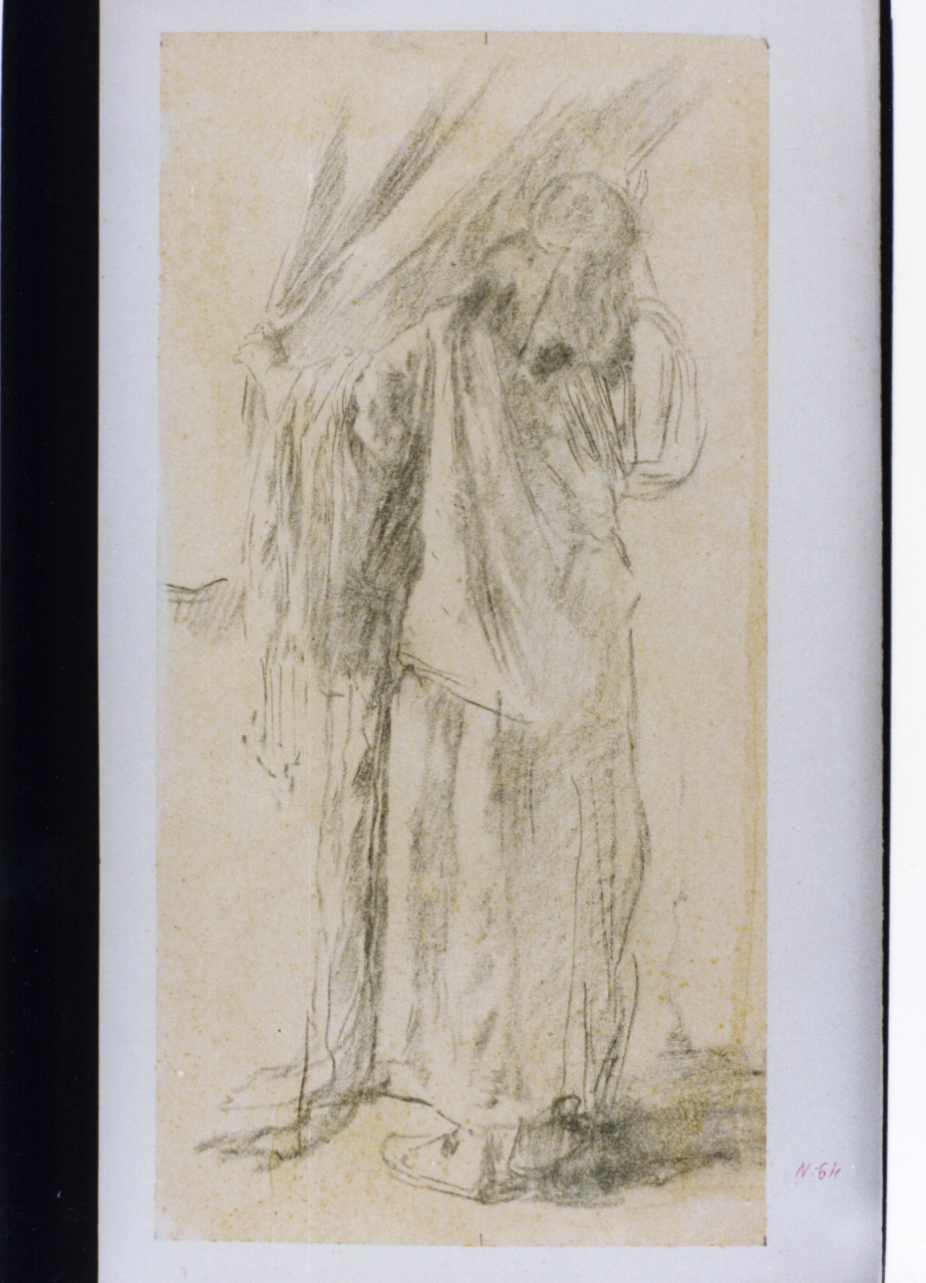 figura femminile (disegno) di Vetri Paolo (sec. XIX)
