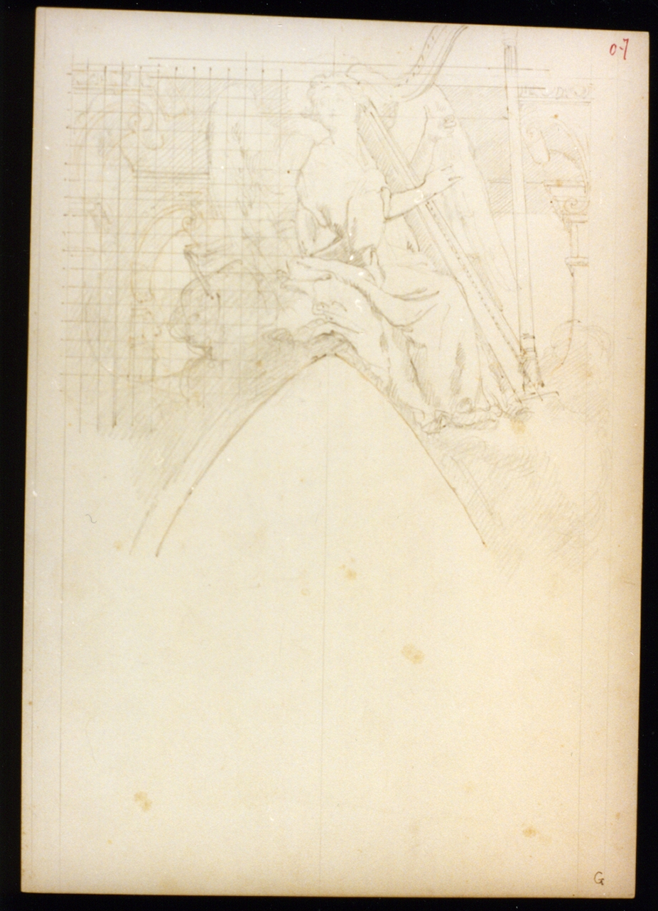 angelo (disegno) di Vetri Paolo (primo quarto sec. XX)