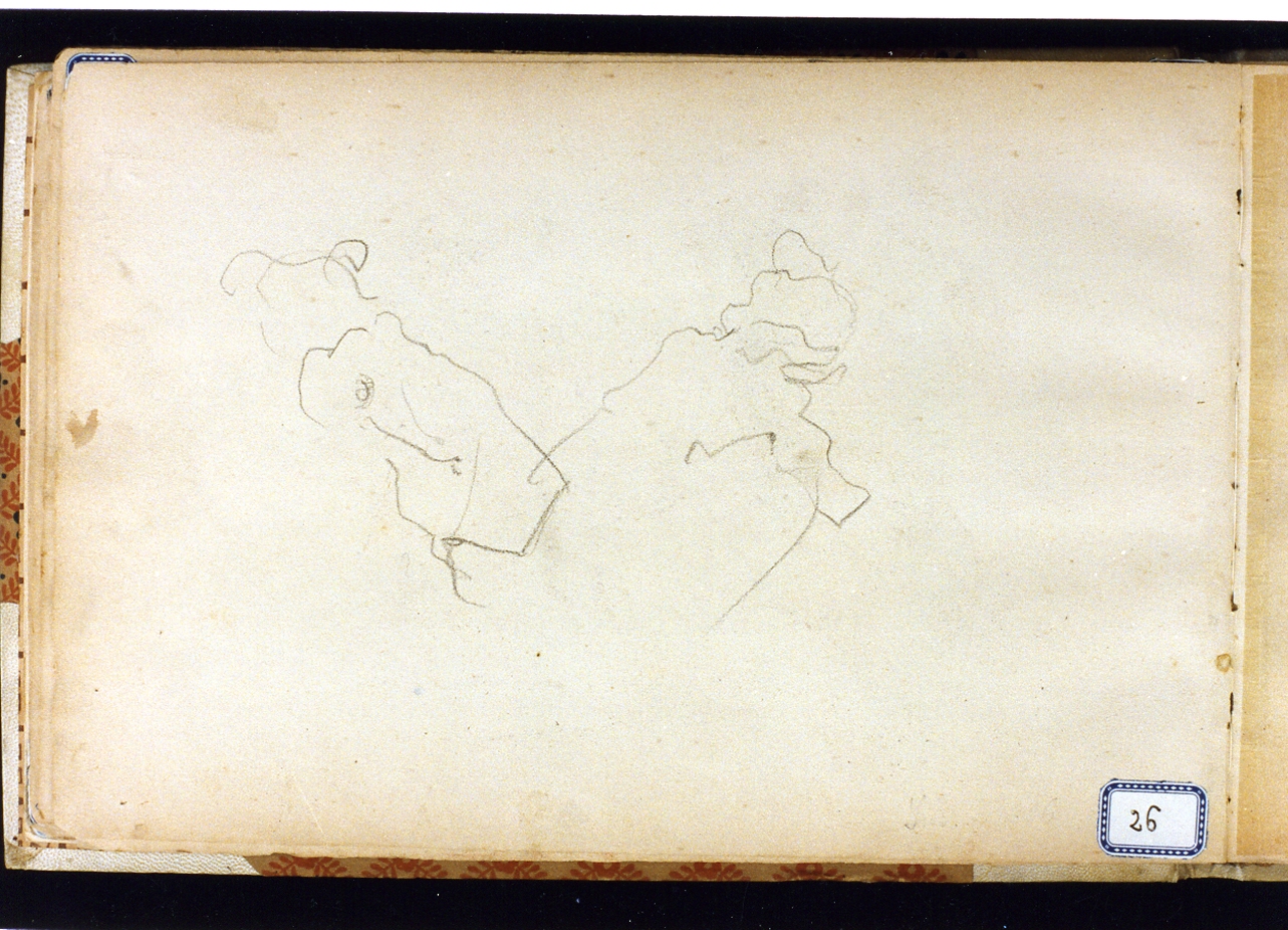 figure femminili (disegno) di Ragione Raffaele (sec. XX)