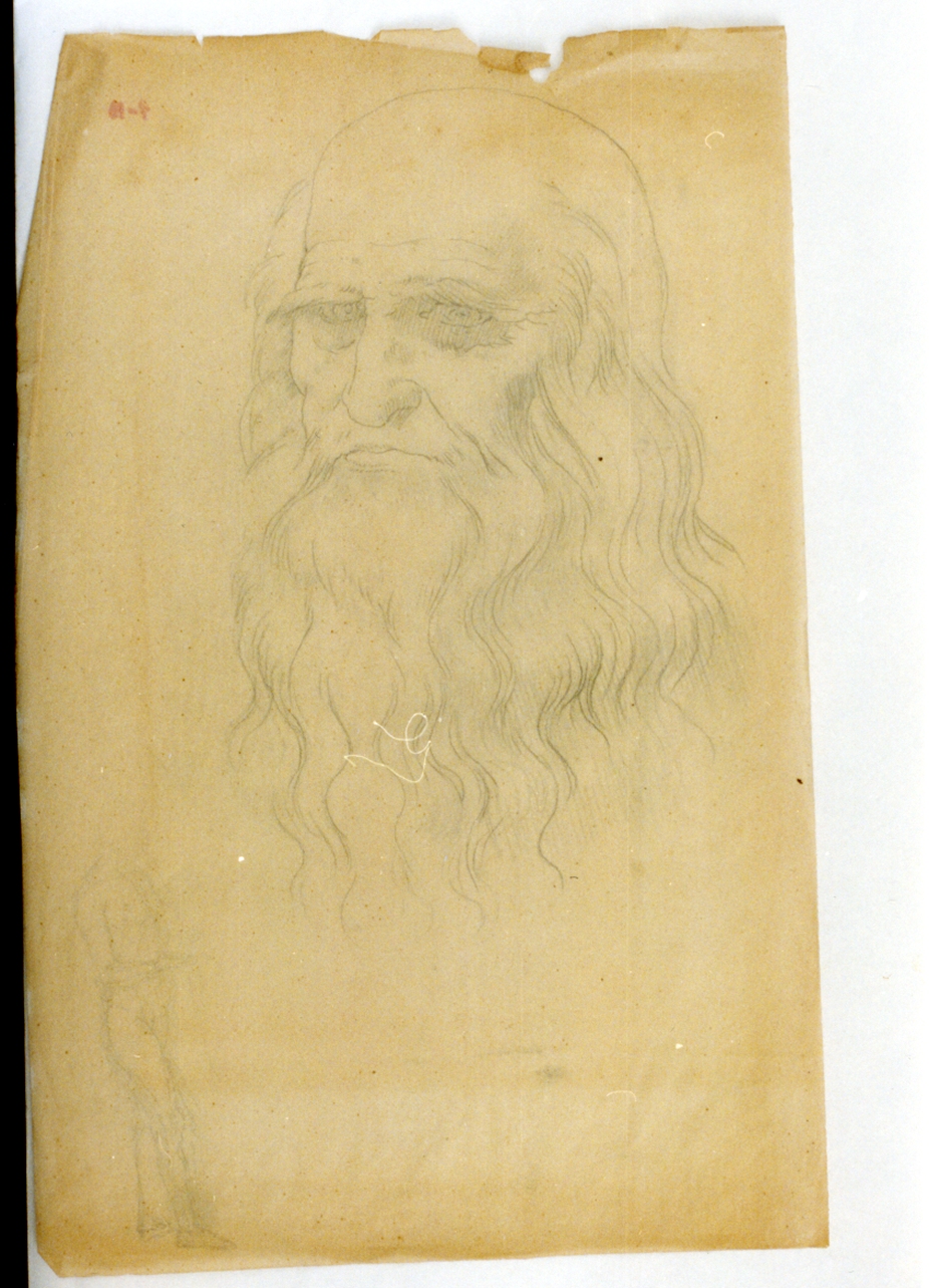 ritratto d'uomo (disegno) di Vetri Paolo (secc. XIX/ XX)