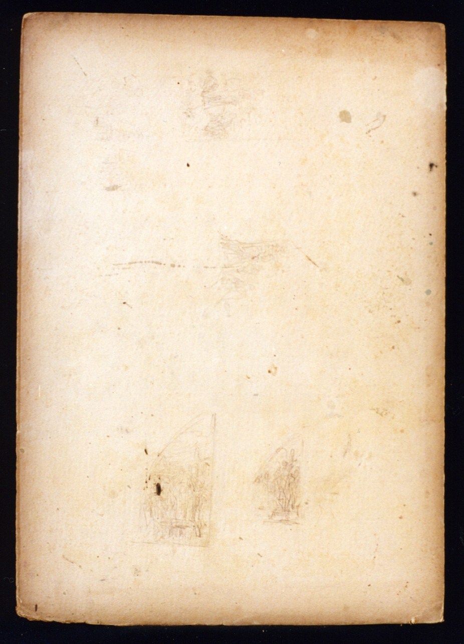 studi di composizione (disegno) di Vetri Paolo (fine/inizio secc. XIX/ XX)