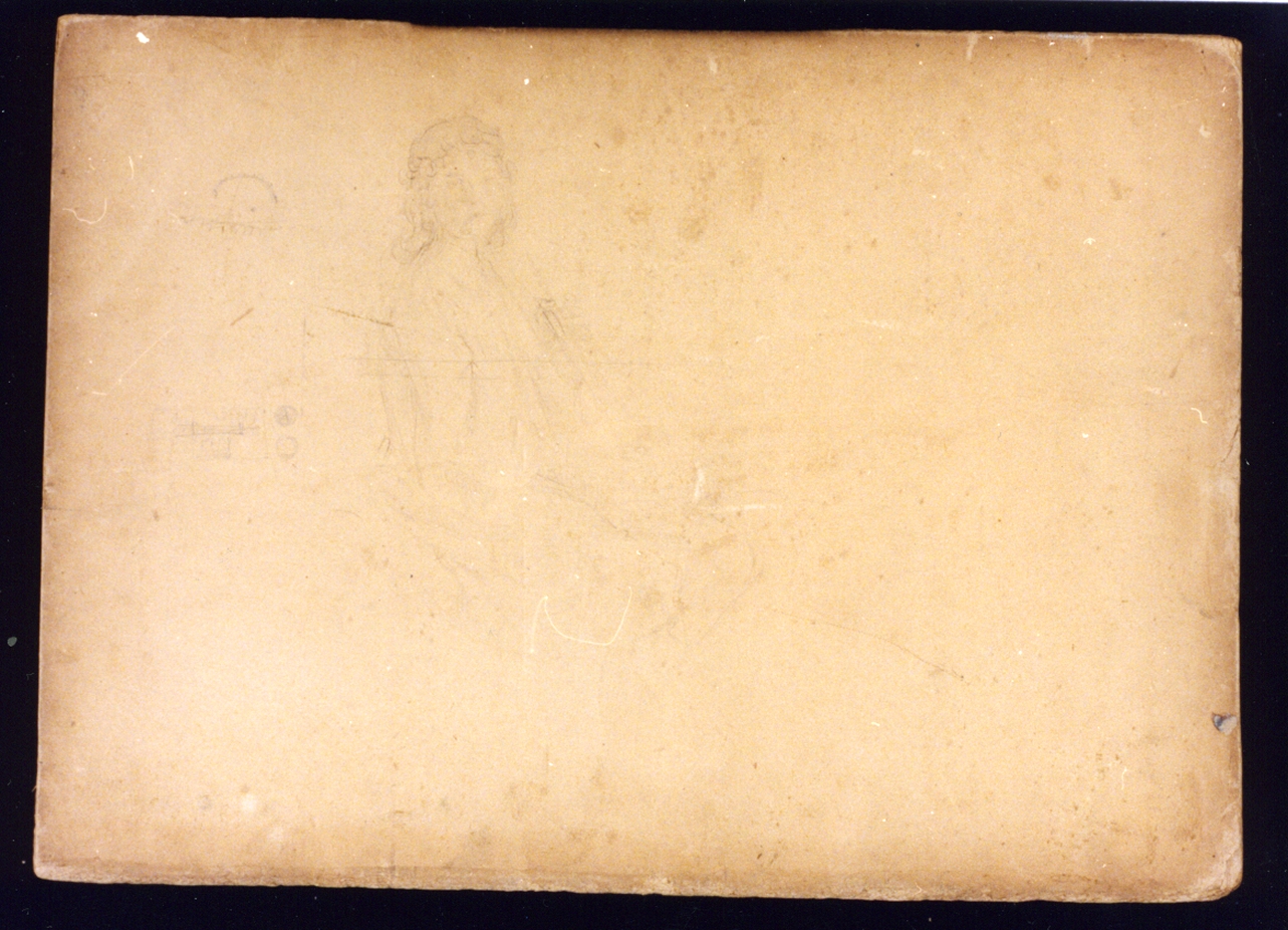 figura femminile (disegno) di Vetri Paolo (fine/inizio secc. XIX/ XX)