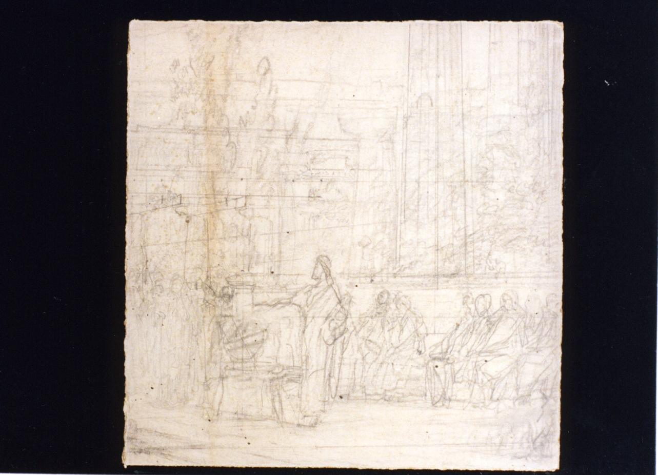 studio di figure (disegno) di Vetri Paolo (fine/inizio secc. XIX/ XX)