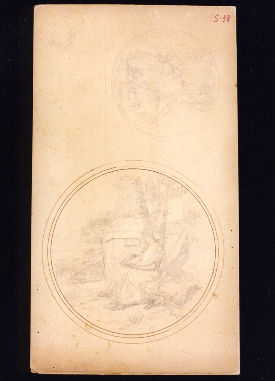 studio di composizione (disegno) di Vetri Paolo (fine/inizio secc. XIX/ XX)