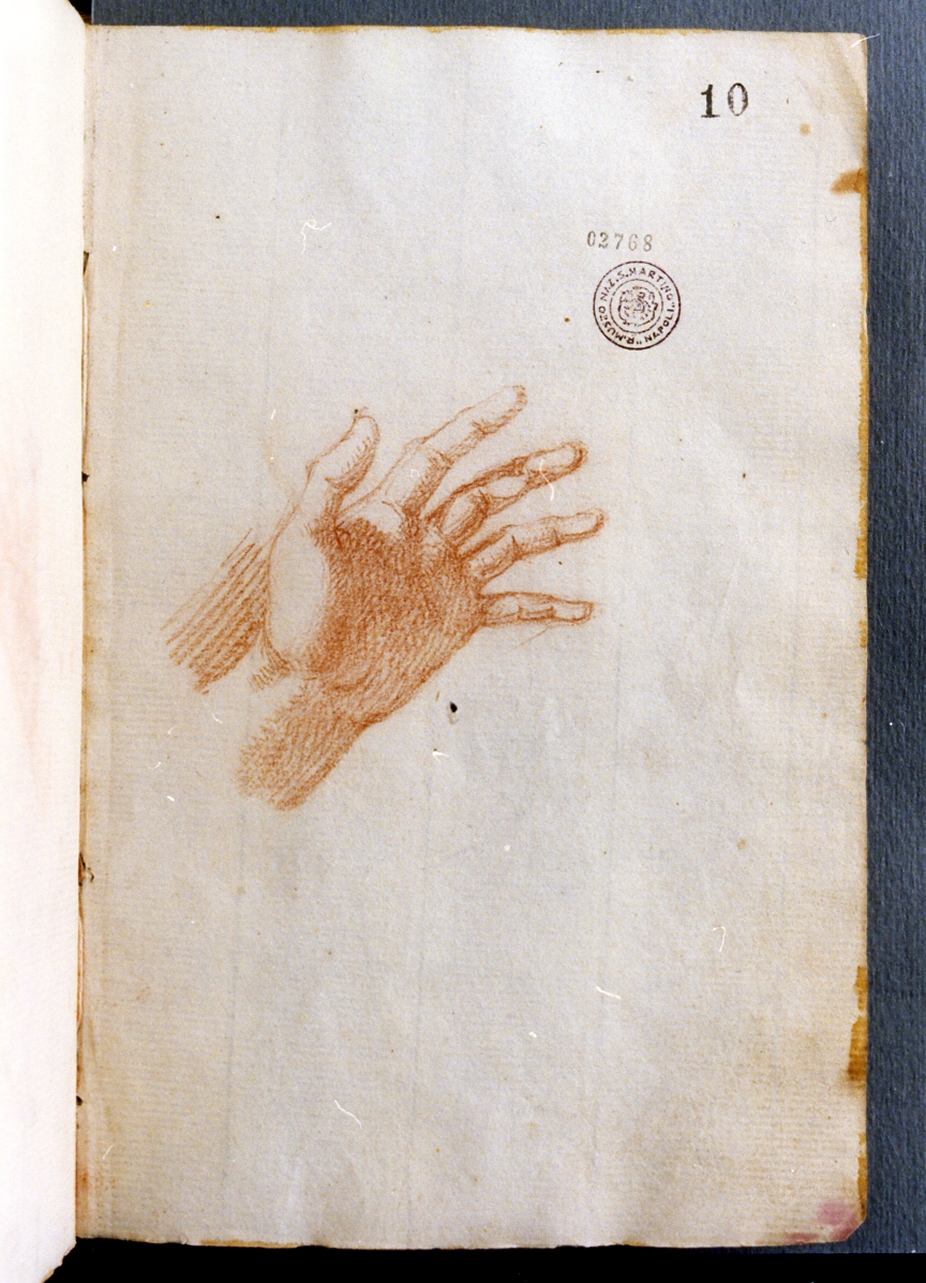 studio di mano (disegno) di Cammarano Giuseppe (secc. XVIII/ XIX)