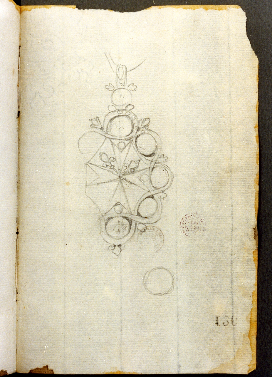 motivi decorativi (disegno) di Cammarano Giuseppe (secc. XVIII/ XIX)
