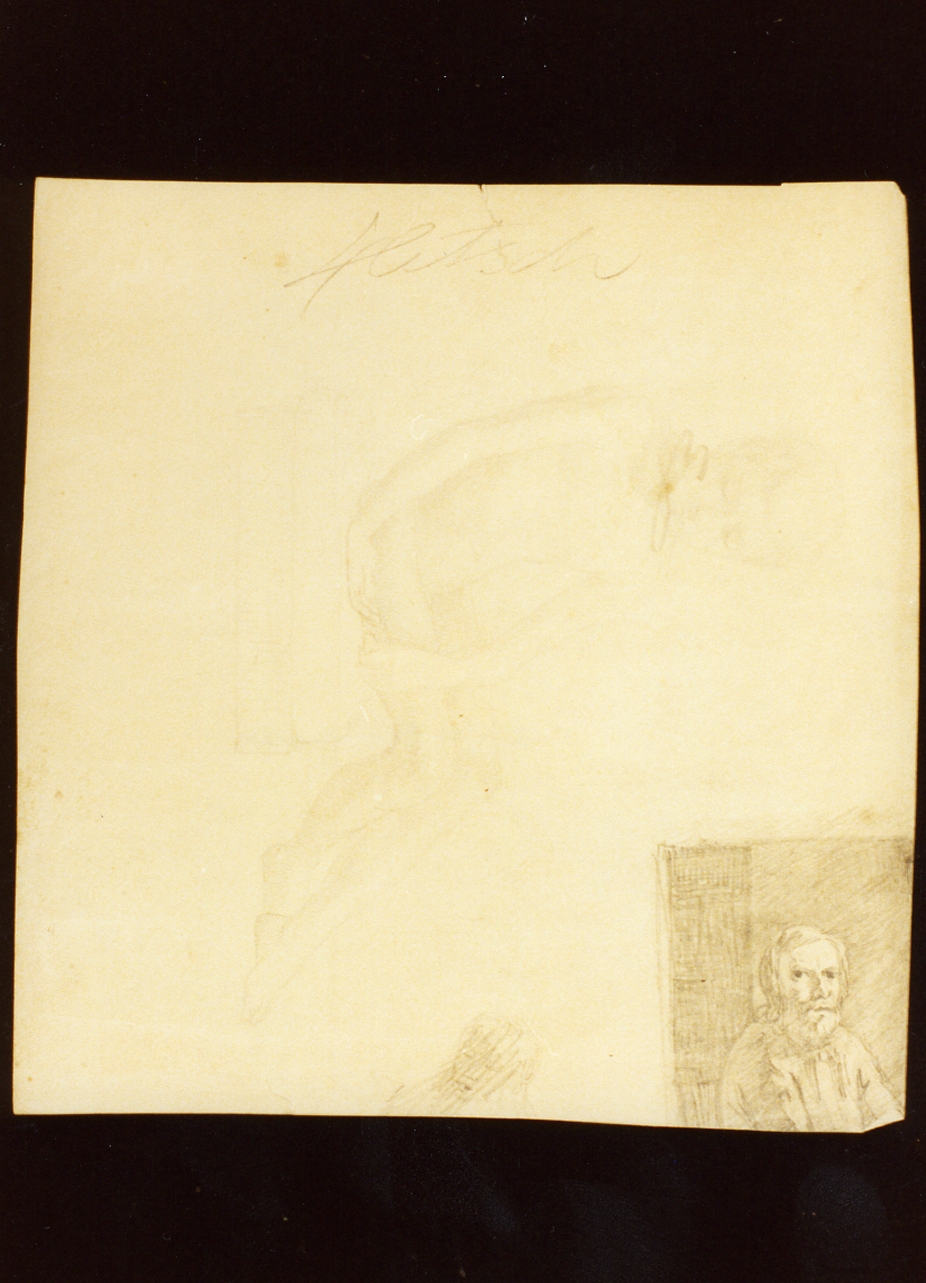 studi di figure (disegno) di Hetsch Christian Frederik (secc. XIX/ XX)
