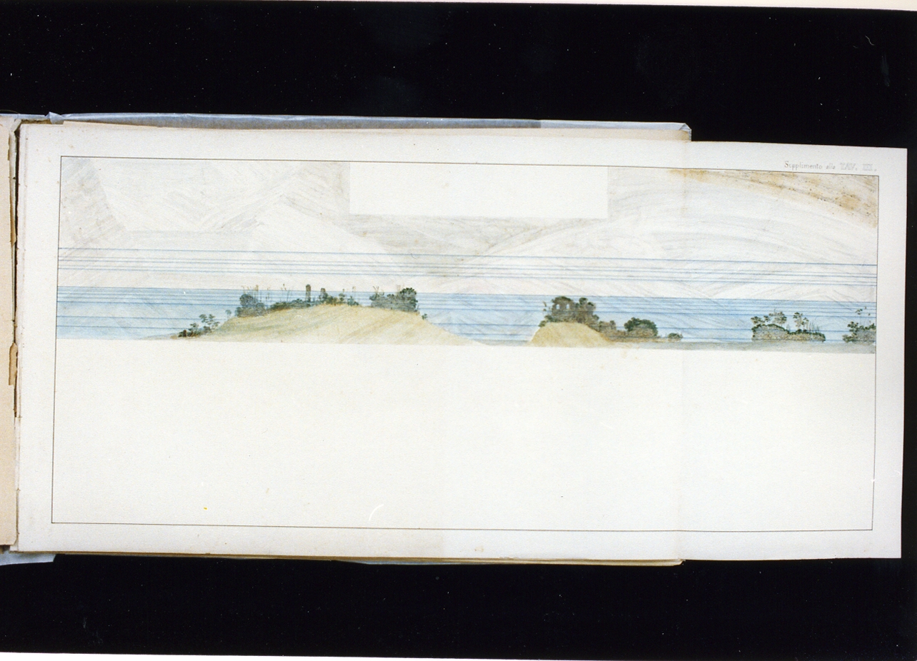 tavola topografica (disegno) di Niccolini Antonio (prima metà sec. XIX)