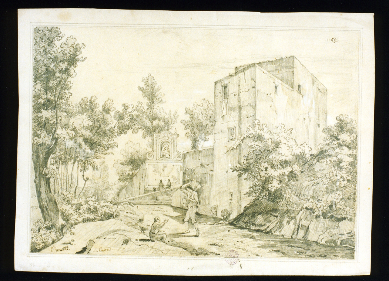 Cava (disegno) di Vianelli Achille (prima metà sec. XIX)