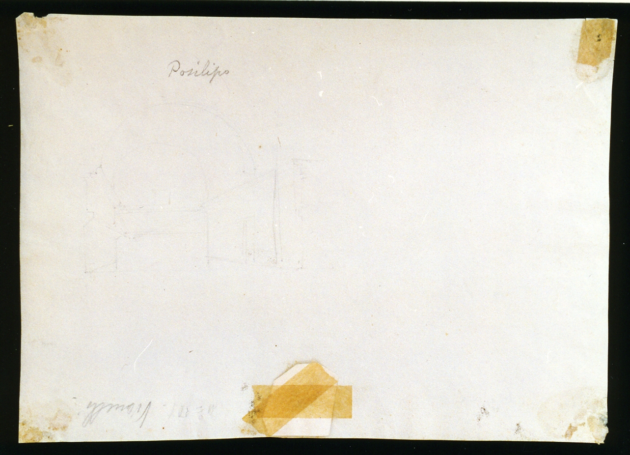 architettura (disegno) di Vianelli Achille (prima metà sec. XIX)