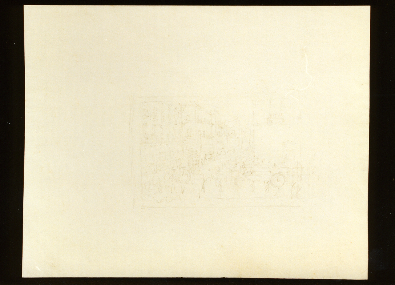 schizzo di elementi decorativi (disegno) di Niccolini Antonio (scuola) (sec. XIX)