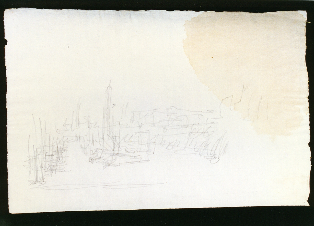 bozzetto (disegno) di Niccolini Antonio (scuola) (sec. XIX)