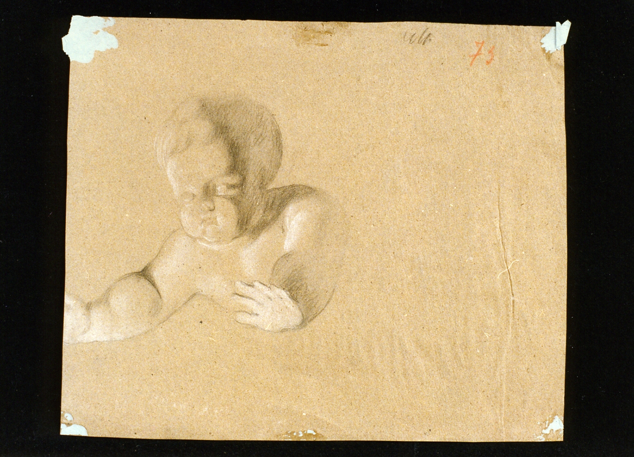 studio di putto (disegno) di De Vivo Tommaso (sec. XIX)