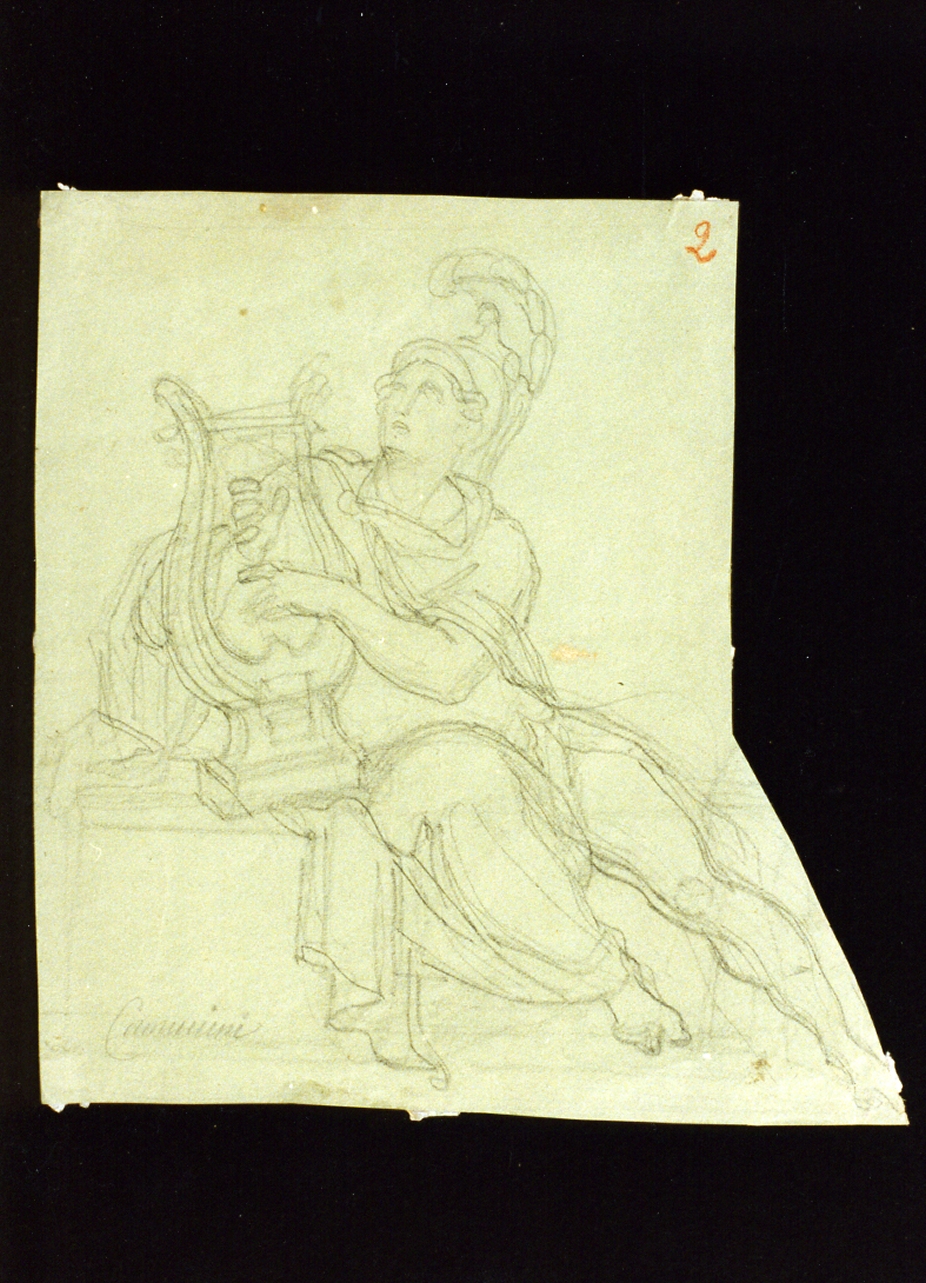 Apollo (disegno) di De Vivo Tommaso (sec. XIX)