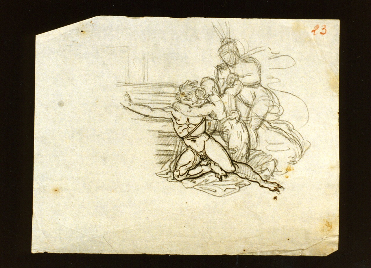 schizzo di un ratto (disegno) di De Vivo Tommaso (sec. XIX)