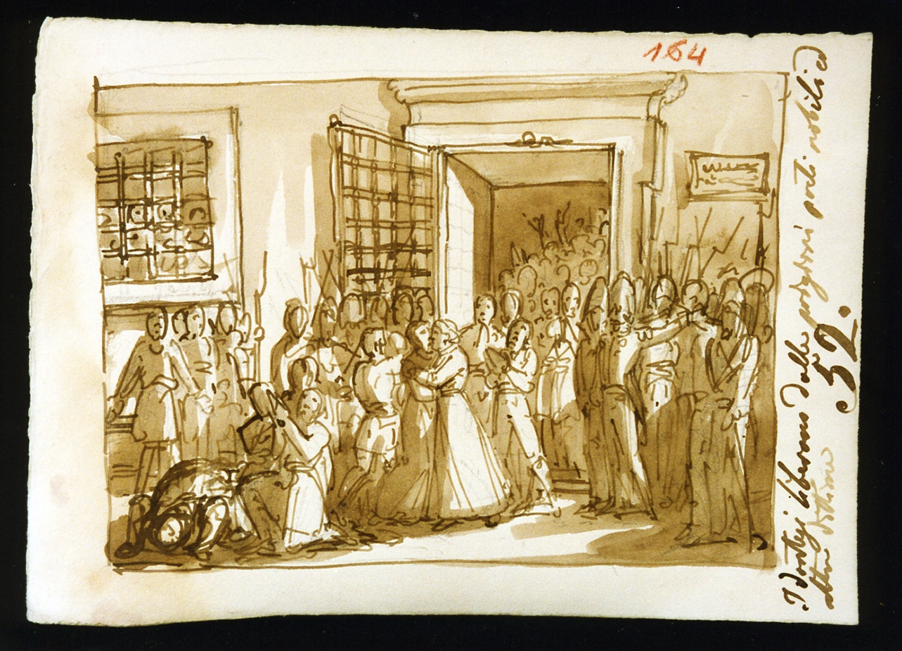 episodio della Rivoluzione francese (disegno) di De Vivo Tommaso (sec. XIX)