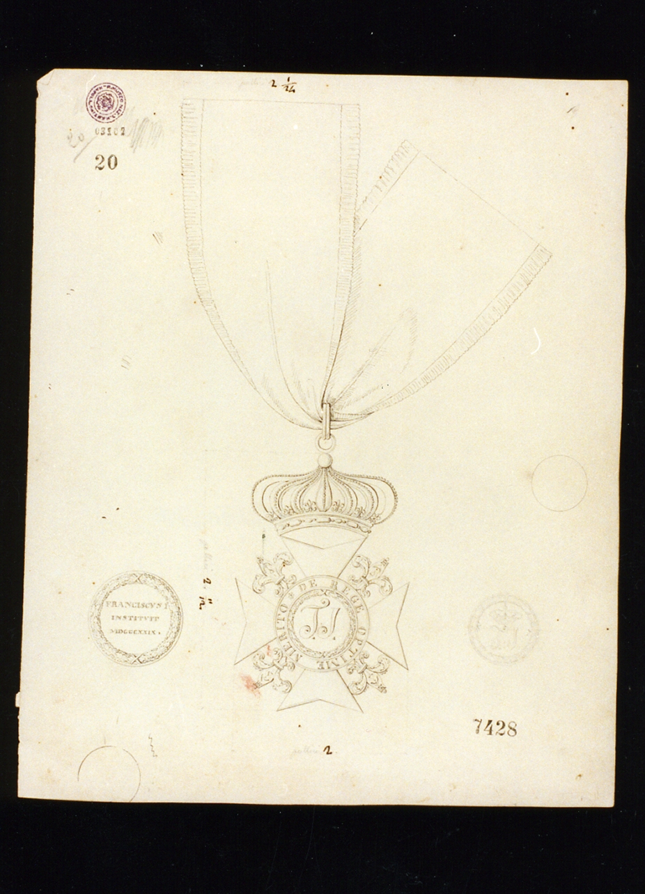emblema (disegno) di Niccolini Antonio (prima metà sec. XIX)