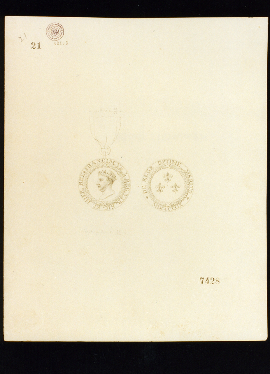 emblema (disegno) di Niccolini Antonio (prima metà sec. XIX)