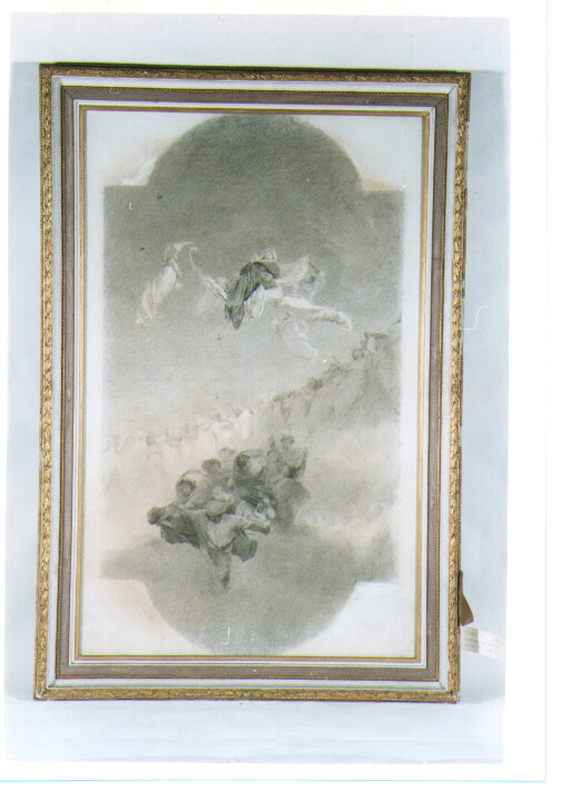 studio per Assunzione (disegno) di Morelli Domenico (sec. XIX)