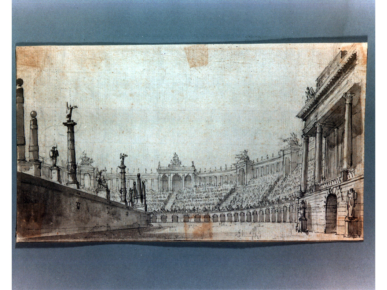 arena (disegno, elemento d'insieme) di Niccolini Antonio (sec. XIX)