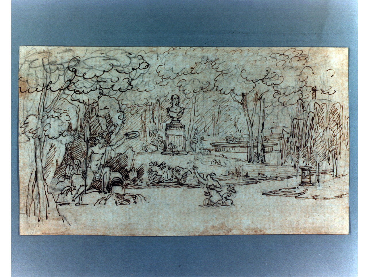 giardino (disegno) di Niccolini Antonio (sec. XIX)