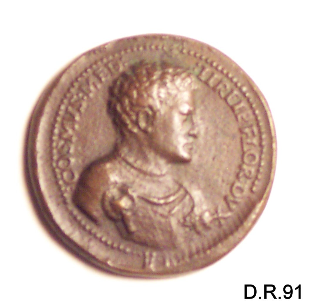 medaglia di Domenico di Polo di Angelo de Vetri (sec. XVI)
