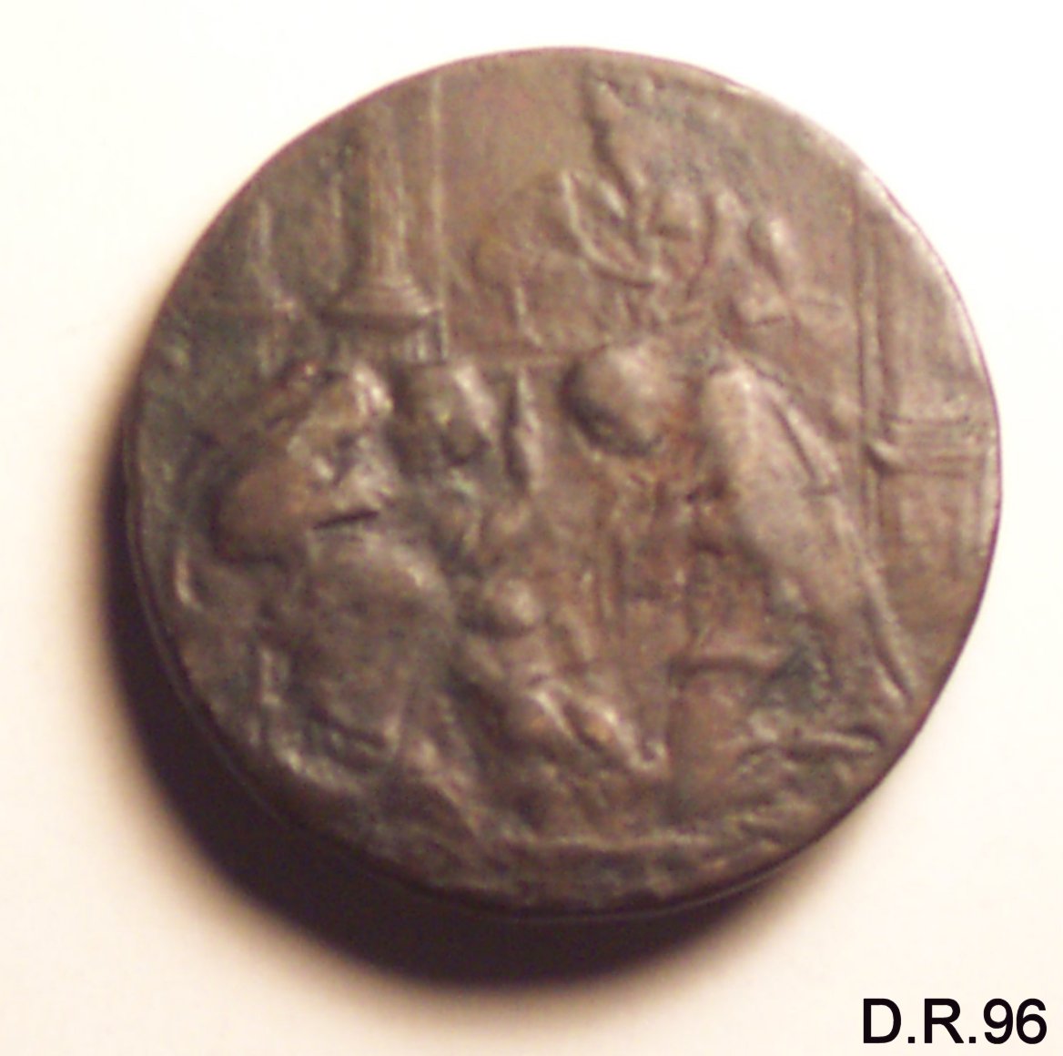 medaglia di Santacroce Girolamo (prima metà sec. XVI)
